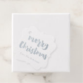 Silver Foil Labels met kerstcadeaus voor de fijne  (Met doos)