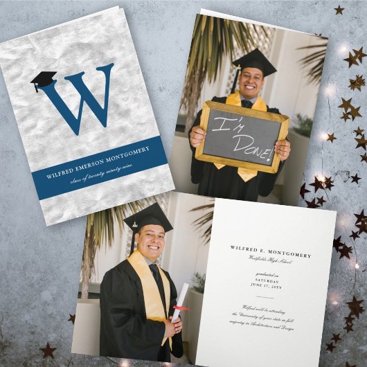 Silver Foil Monogram Alphabet W Modern Photo Afstu