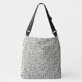 Silver Foliage Garden Bag Crossbody Tas