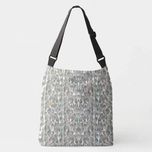 Silver Foliage Garden Bag Crossbody Tas (Voorkant)