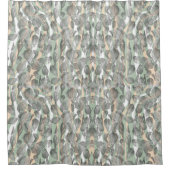 Silver Foliage Garden Showgordijn Douchegordijn (Voorkant)