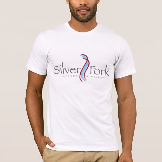 Silver Fork Winery - Unisex T T-shirt (Voorkant)