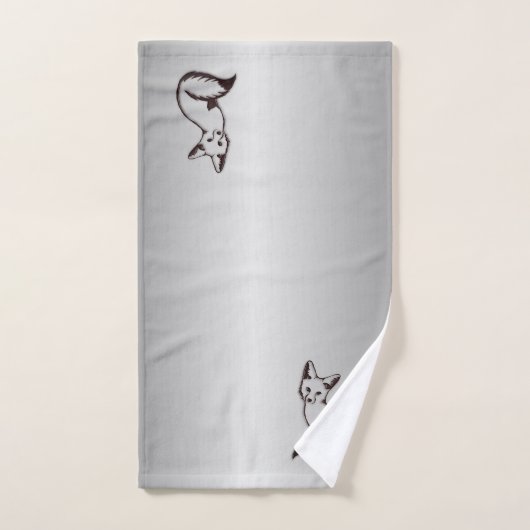 Silver Fox Bad Handdoek (Handdoek)