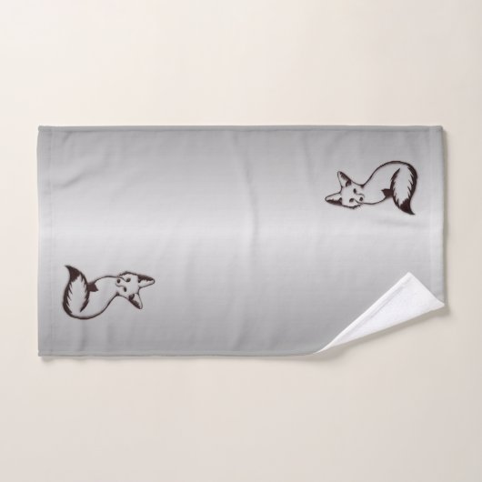 Silver Fox Bad Handdoek (Handdoek)