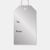 Silver Fox Cadeaulabel (Achterkant)
