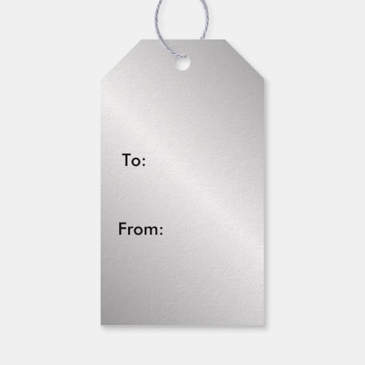 Silver Fox Cadeaulabel (Achterkant)