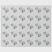 Silver Fox Cadeaupapier (Vlak)