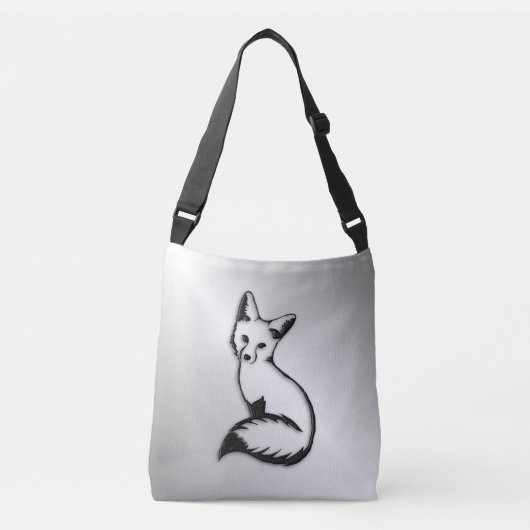 Silver Fox Crossbody Tas (Voorkant)