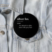SILVER FOX DEFINITION RONDE BUTTON 4,0 CM (In situ)