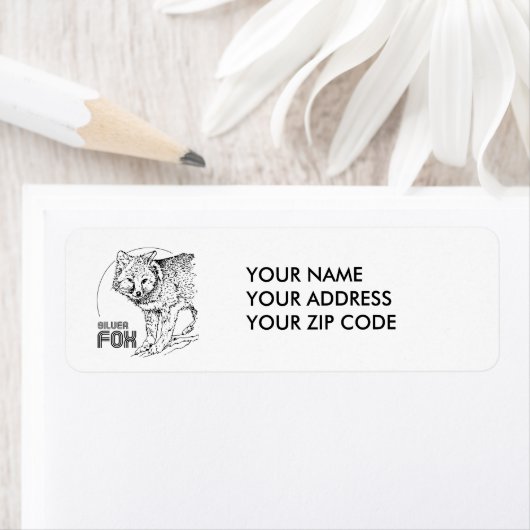 SILVER FOX  ETIKET (Insitu)