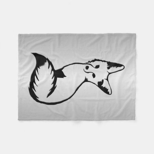 Silver Fox Fleece Deken (Voorkant (Horizontaal))