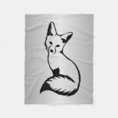 Silver Fox Fleece Deken (Voorkant)