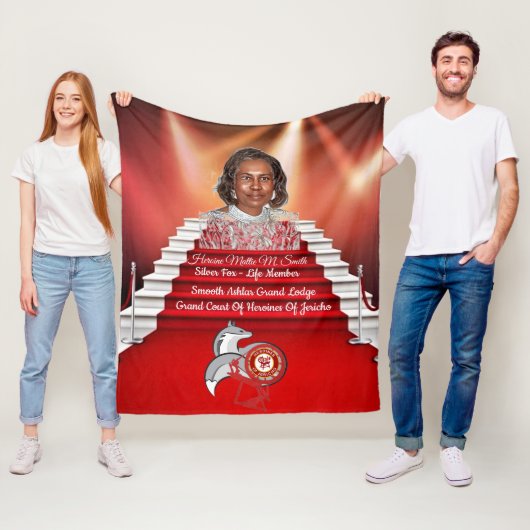 Silver Fox HOJ Fleece Deken (In situ)