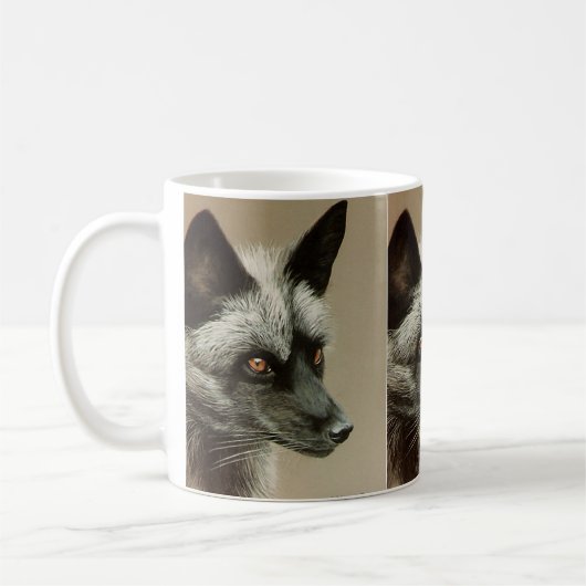 Silver Fox Koffiemok (Links)