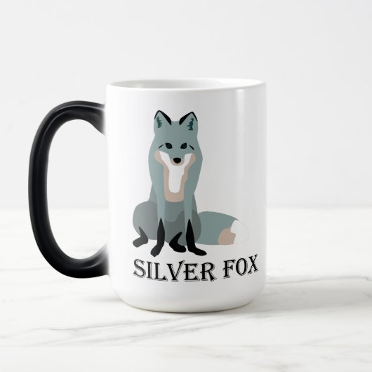 Silver Fox Magische Mok (Links)