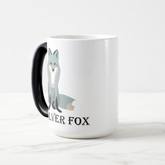 Silver Fox Magische Mok (Voorkant links)
