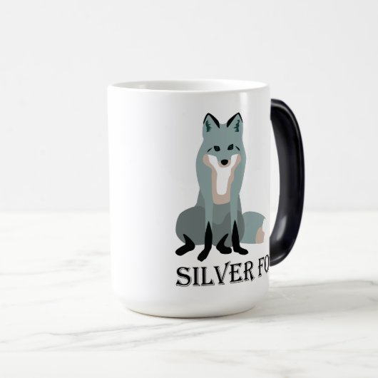 Silver Fox Magische Mok (Voorkant rechts)
