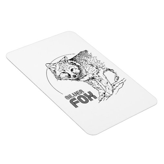 SILVER FOX  MAGNEET (Rechterzijde)