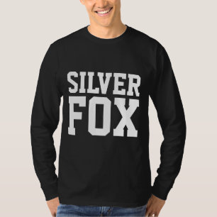 SILVER FOX Mannen Birthday T-shirts