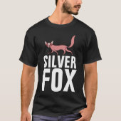 SILVER FOX, Mannen-shirts T-shirt (Voorkant)