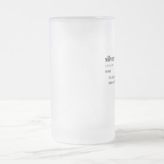 SILVER FOX MATGLAS BIERPUL (Center)