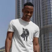 Silver Fox Realistic T-shirt