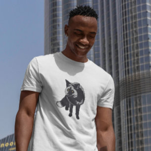 Silver Fox Realistic T-shirt