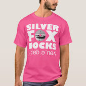 Silver Fox Rocks T-shirt (Voorkant)