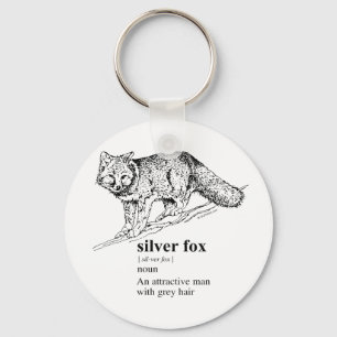 SILVER FOX SLEUTELHANGER