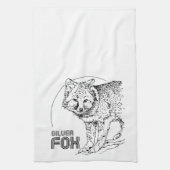SILVER FOX THEEDOEK (Verticaal)