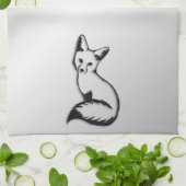 Silver Fox Theedoek (Gevouwen)