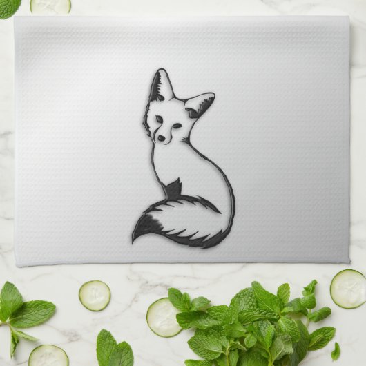 Silver Fox Theedoek (Gevouwen)