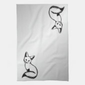 Silver Fox Theedoek (Verticaal)