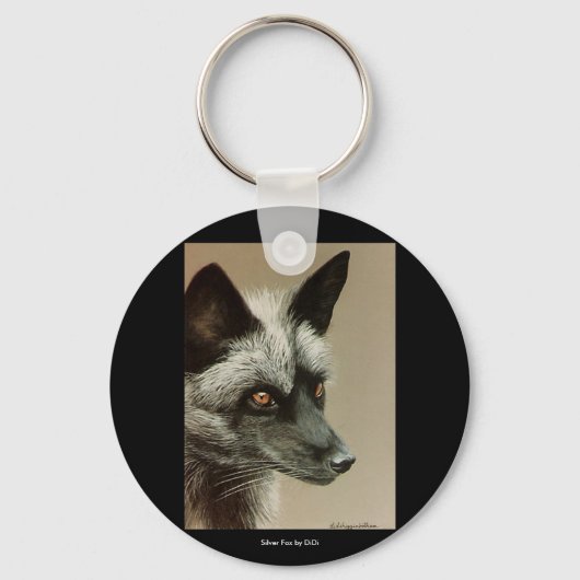 Silver Fox van DiDi Sleutelhanger (Voorkant)
