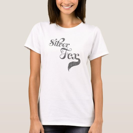 Silver Fox Women's Tee Shirt (Voorkant)