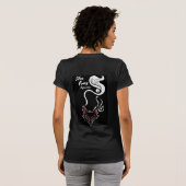 Silver Foxes 2025 Dames V Hals T-shirt (Achterkant volledig)