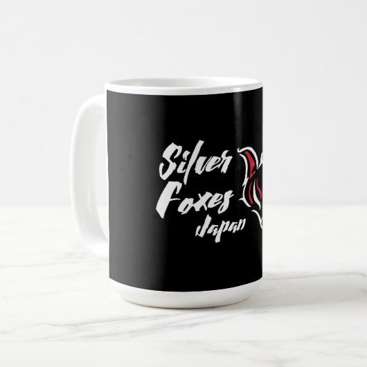 Silver Foxes Mug Koffiemok (Voorkant links)