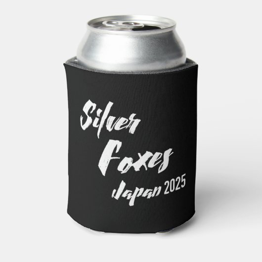 Silver Foxes Stubby Holder Blikjeskoeler (Blikje Achterkant)