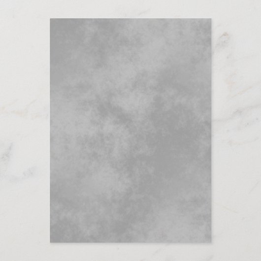 Silver Frills Chic Blue & Grey Weddenschap Details Informatiekaartje (Achterkant)