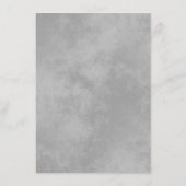 Silver Frills Elegant Blauwgroen Weddenschap Detai Informatiekaartje (Achterkant)