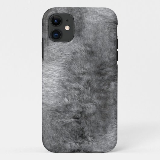Silver Fur Case-Mate iPhone Case (Achterkant)