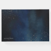 Silver Galaxy Wedding Invitation Gastenboek (Achterkant)