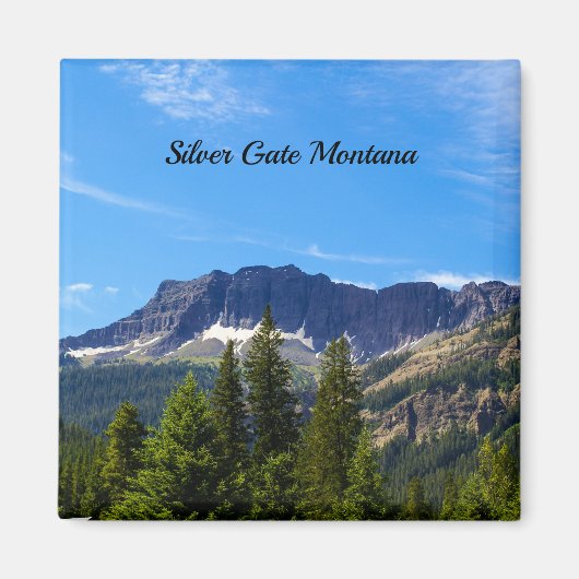 Silver Gate Montana Magnet (Voorkant)