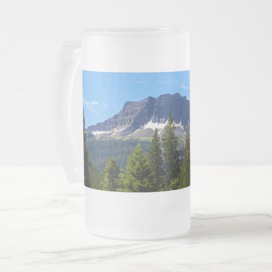 Silver Gate Montana Mok van geblazen glas (Voorkant links)