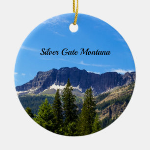 Silver Gate Montana-Ornament Keramisch Ornament