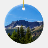 Silver Gate Montana-Ornament Keramisch Ornament (Achterkant)