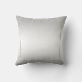 Silver Gem en Glitter 25th Wedding Jubileum Kussen (Achterkant)