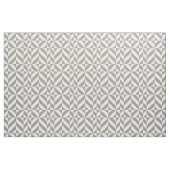 Silver Geometric Deco Cube Pattern Stof (Fat Quarter)