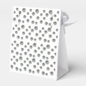 Silver Gift Boxes Elegant Holiday Premium Party Bedankdoosjes (Achterkant)