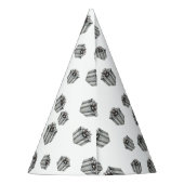 Silver Gift Boxes Elegant Holiday Premium Party Feesthoedjes (Achterkant)